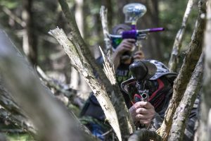 skirmish paintball outdoor fun close near action adrenaline adventure, columbus day deal